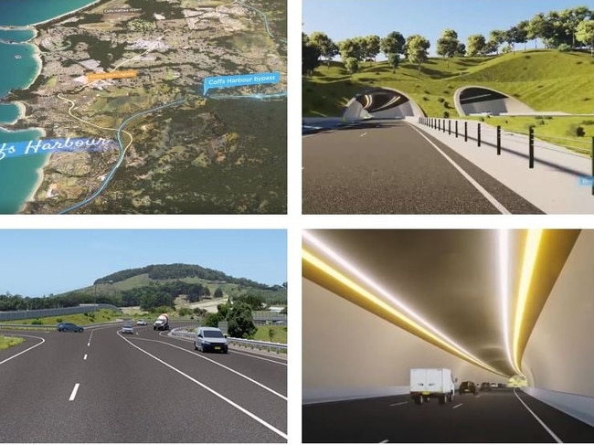 A virtual drive on the $1.2 billion Coffs Harbour Bypass.