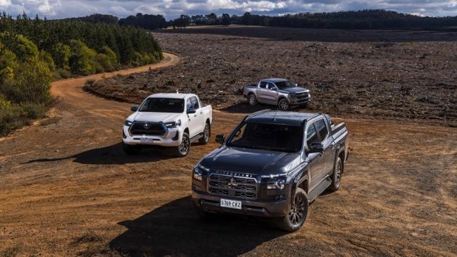 Best utes compared: Ford Ranger, Mitsubishi Triton, Toyota HiLux