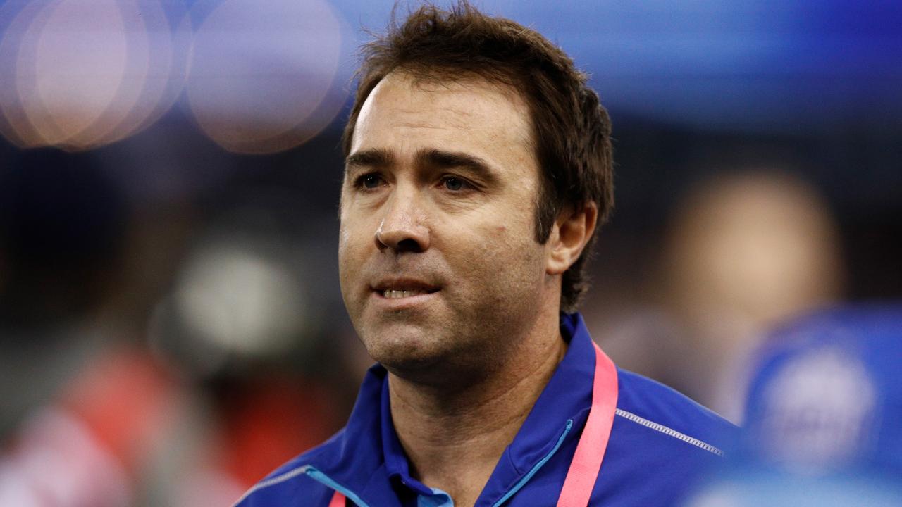 MELBOURNE, AUSTRALIA - MAY 25: Kangaroos head coach Brad Scott is seen during the 2019 AFL round 10 match between the Western Bulldogs and the North Melbourne Kangaroos at Marvel Stadium on May 25, 2019 in Melbourne, Australia. (Photo by Daniel Pockett/AFL Media/Getty Images)