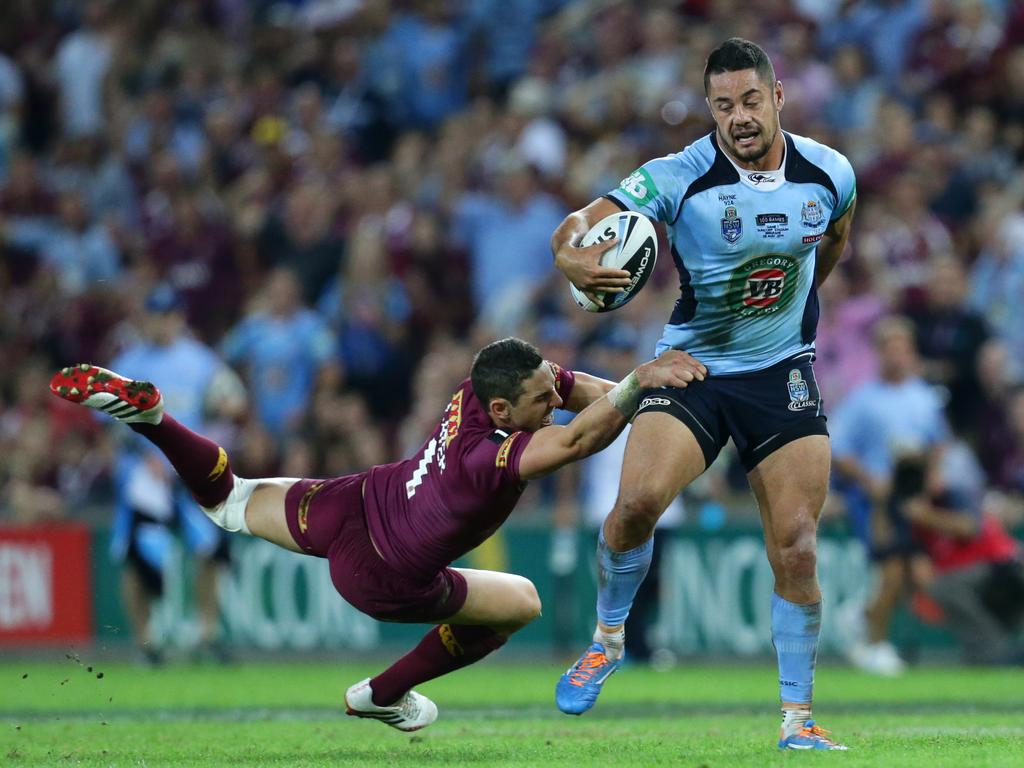 Jarryd Hayne will auction a playing jersey and boots in support of Curtis  Landers