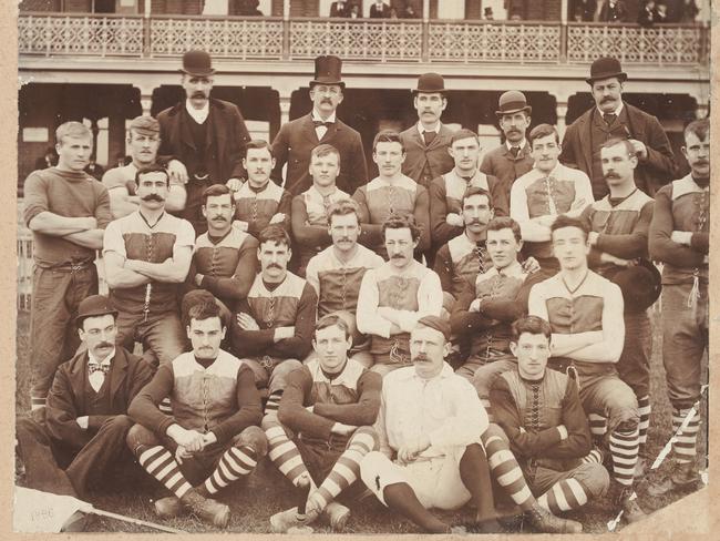 Carlton’s 1896 team photo.