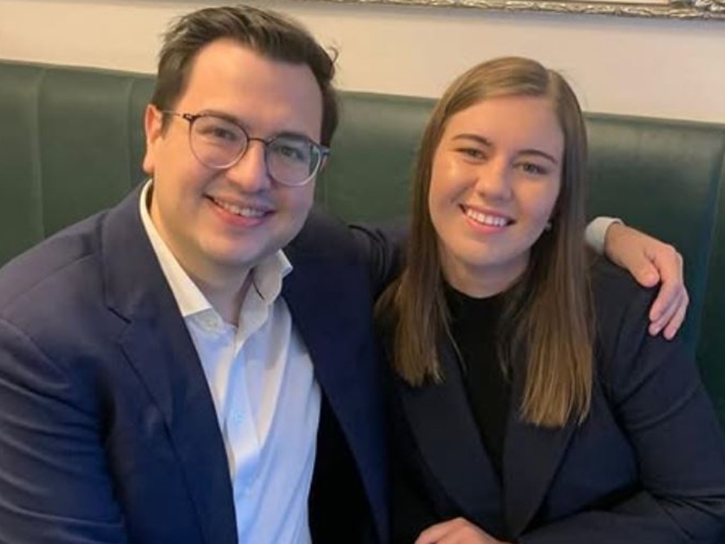 She will join the same PR agency as her husband, David Sharaz, who was appointed director this year. Picture: Instagram