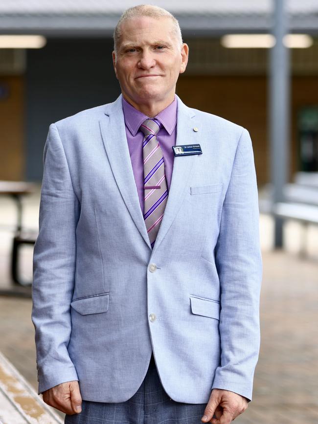 Dr Johan Grieser, principal, Toongabbie Christian College