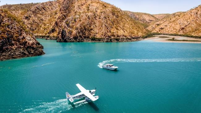 Stay the night: The Kimberley, WAIt’s uniquely beautiful and so remote you’ll want to pack in as much as you can while you’re there. The wild Kimberley region at the top of Western Australia is a place of red rock, crocs, sharks and those famous Horizontal Falls where tidal currents rush through narrow gorges at crazy volumes. Derby is the launch pad for the Ultimate Horizontal Falls Luxury Stay, and it’s 24 hours of adventure. Arrive by seaplane, sleep over on a luxury houseboat and spend the rest of your time catching choppers, riding powerboats, fishing, swimming in a unique marine viewing platform, and eating a whole lot of good food.horizontalfallsadventures.com.au