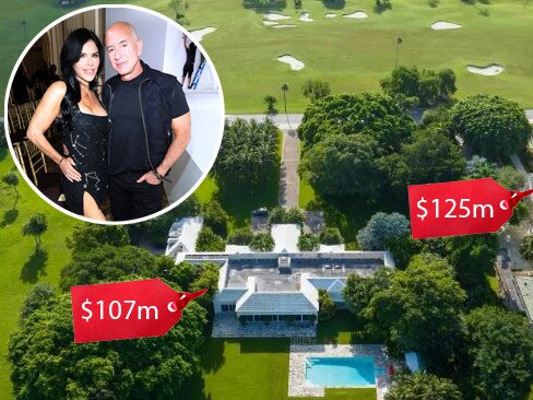 Jeff Bezos bought his neighbor’s Florida mansion.