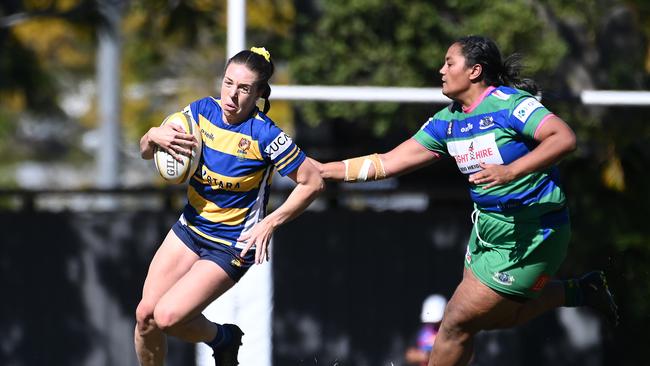 Easts v GPS in women’s rugby. Picture, John Gass