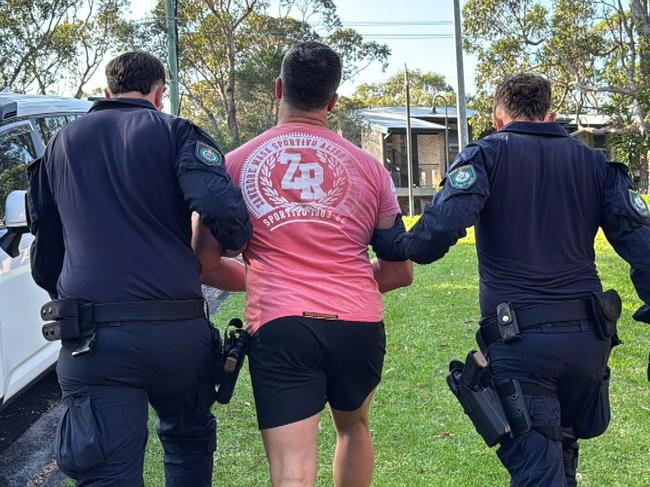 Raptor Squad charge man following discovery of $1 million cash and drugs in the IllawarraFriday, 07 February 2025 12:15:35 PM. Picture: NSW Police