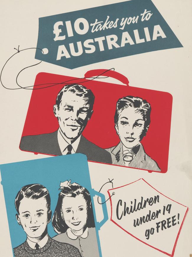 Artist unknown, £10 takes you to Australia: children under 19 go free!, c. 1960