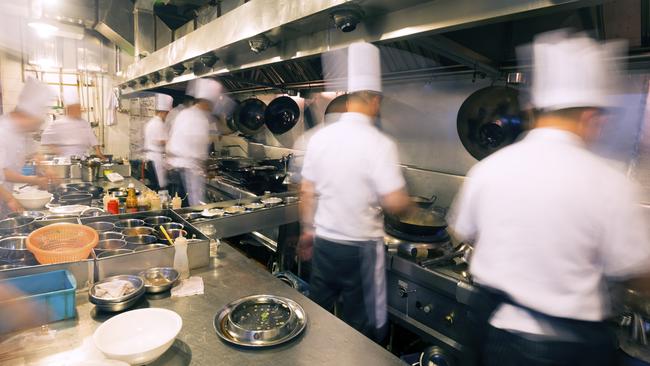 Chinese kitchen busy at work. Picture: iStock