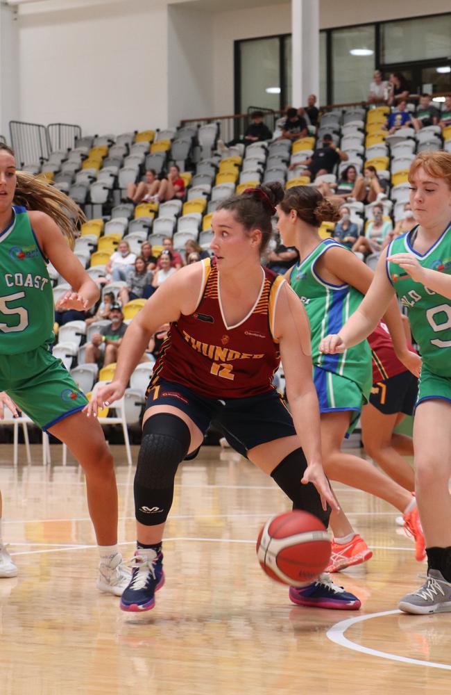 Logan Thunder guard Mackensie Auton. Picture: Basketball Queensland