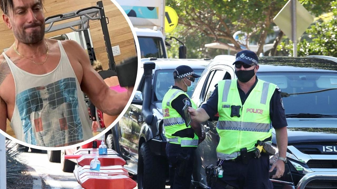 Duran Raman, 36, tested positive for the coronavirus at Robina on October 20, with police accusing him of illegally jumping the border back into Queensland.