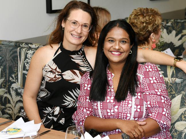 Jenna Gottliebsen and Shree Dhevi. Picture: Shae Beplate.