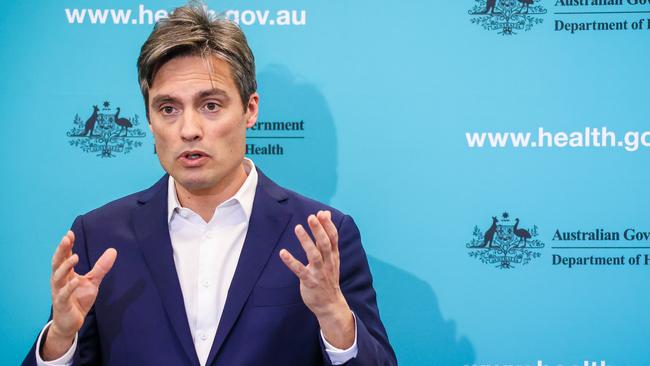 Professor Nick Coatsworth says vaccines are still the best defence against Covid-19. Picture: David Gray/Getty Images