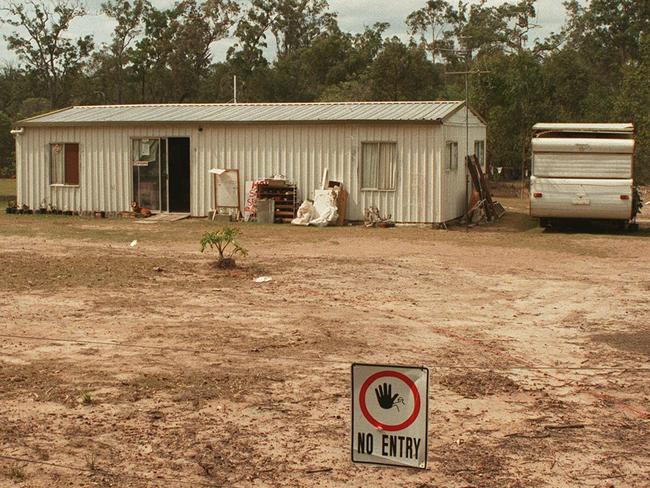 The scene where William Kelvin Fox shot dead his estranged wife Patricia Gaye Atkinson and wounded three others.