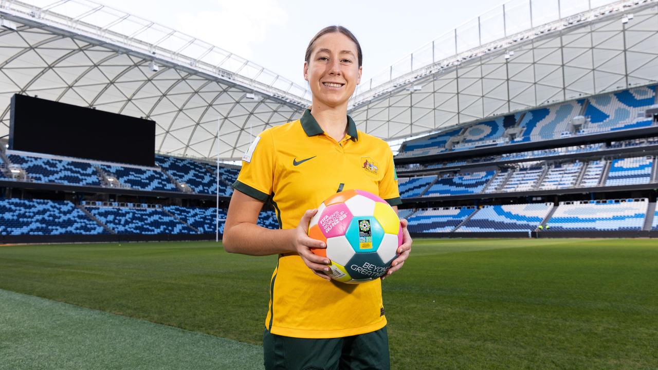 Matildas Future player Sarah Hunter. Picture: Renee Nowytarger