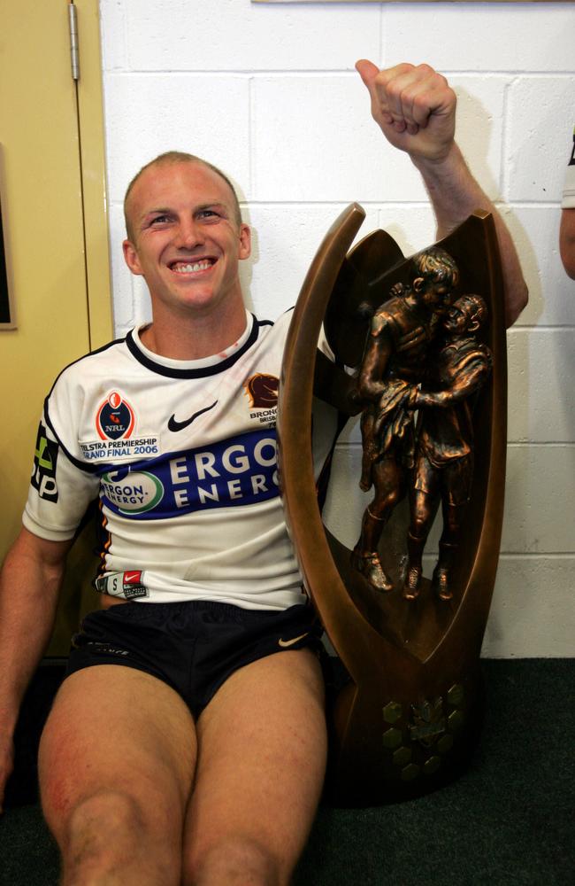 Darren Lockyer played his 355 career first grade games with the Broncos.