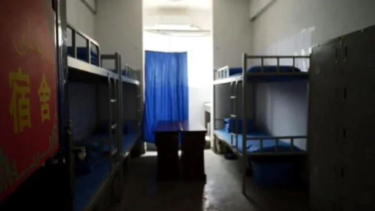 Some inmates share rooms where it’s 10 people to a dormitory. Source: BBC