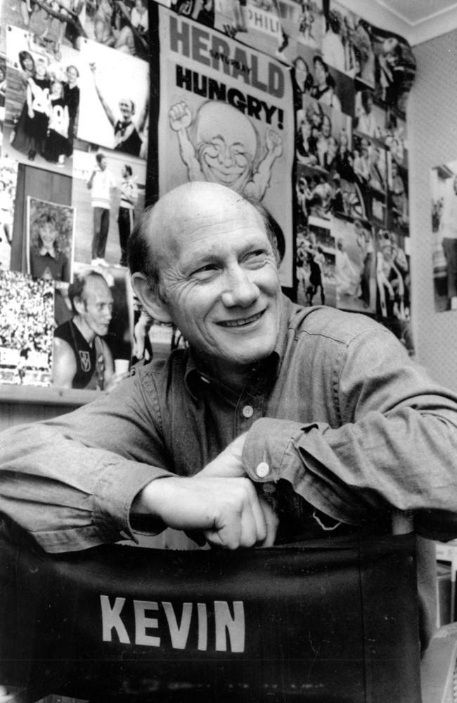 Kevin Bartlett became a Herald Sun as a columnist in the 1980s. Picture: Ellen Smith