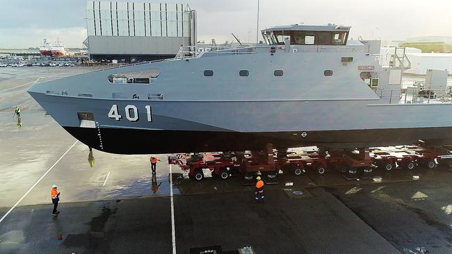 We have had to change the way we operate, but that hasn’t impacted our ongoing business, says Austal chief executive David Singleton. Picture: AAP