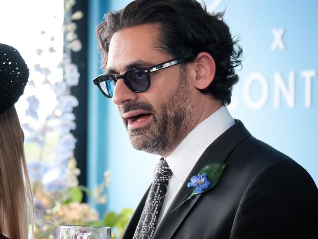 Pub Investor , Jon Adgemis is seen at the Lexus  marquee on Derby Day  at Flemington on Saturday 29. October 2022. Photo. Luis Enrique Ascui