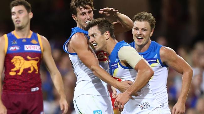 Jarryd Lyons had another good game for Gold Coast. Picture: Getty