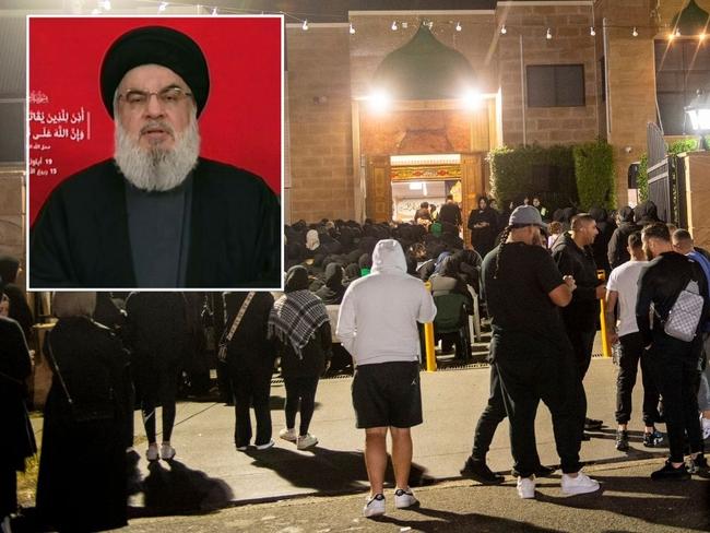 Huge crowd at Sydney mosque to honour slain terror leader