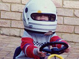 Professional racing car driver Daniel Ricciardo . Pictures of Daniel when young and winning go-karting events sent in by his mum . Red Bull Racing . Formula 1 . ### Warning : Embargoed Must See Picture Editor before release ###