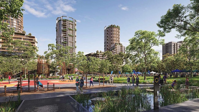 Waterloo Estate development in Sydney