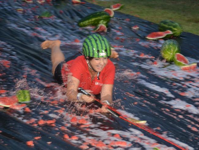 Melon Skiing