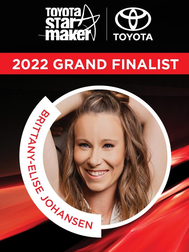 Mackay born country music singer Brittany Elise makes top 10 for Toyota Star Maker competition. Picture: Brittany- Elise