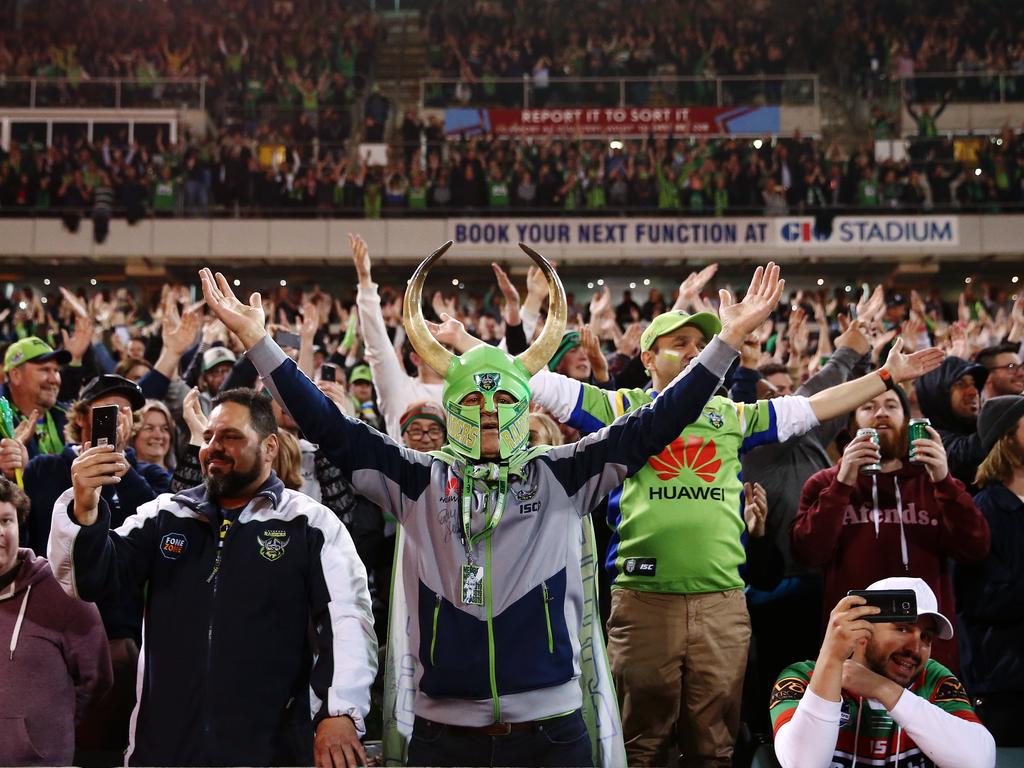 Raiders fans expected to pack out ANZ Stadium.