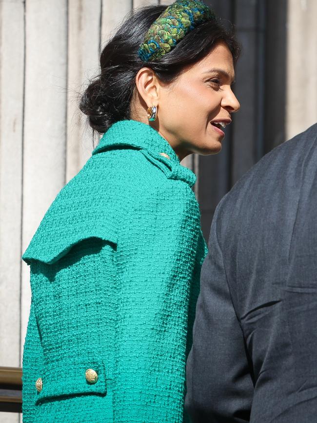 Akshata Murty, wife of UK Prime Minister Rishi Sunak, at St Paul's Cathedral. Picture: Chris Jackson/Getty Images for Invictus Games Foundation