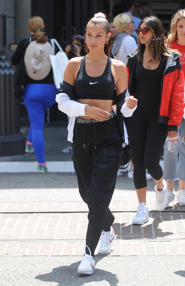 Bella hadid nike campaign best sale