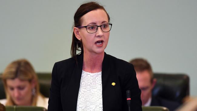 Queensland Attorney-General Yvette D'Ath speaks during Question Time. File picture: Dan Peled/AAP