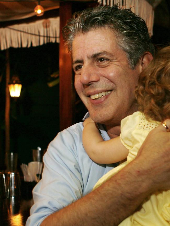 Much loved chef Anthony Bourdain took his own life last month. Picture: AP