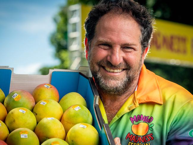 Leo Skliros is wrapped to be involved with the inaugural Mango Madness Festival at Darwin's Waterfront. Picture: Che Chorley