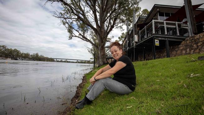 Nikki Monaco outside River Jacks in Berri. Picture: Emma Brasier