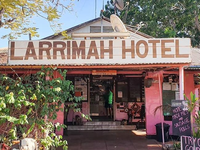 The Larrimah Pink Panther Hotel, for NT's remote pubs yarn.