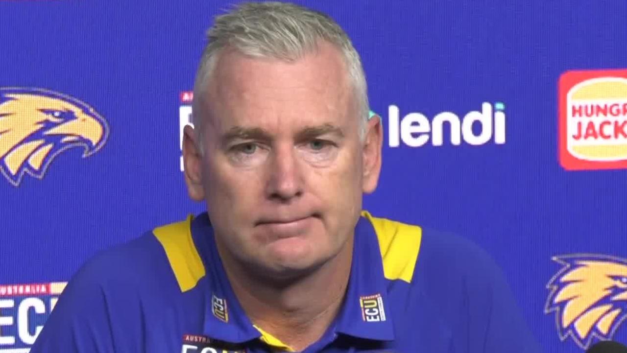 Adam Simpson fronted the media on Tuesday.