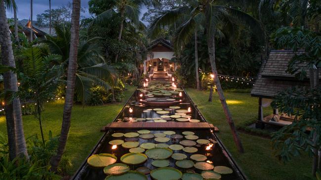 Inside the Anantara Bophut Ko Samui resort.