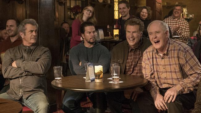 Mel Gibson,  Mark Wahlberg, Will Ferrell and John Lithgow.