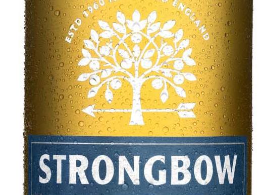 Strongbow cider.