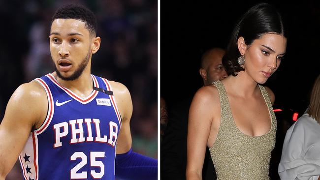 Reports from America claim Ben Simmons is dating Kendall Jenner.