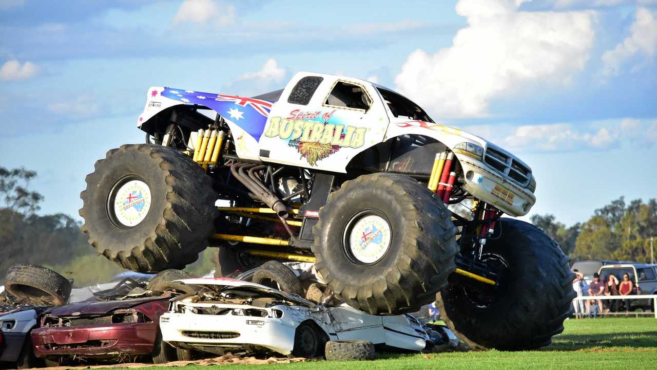 Monster trucks tear it up | The Courier Mail