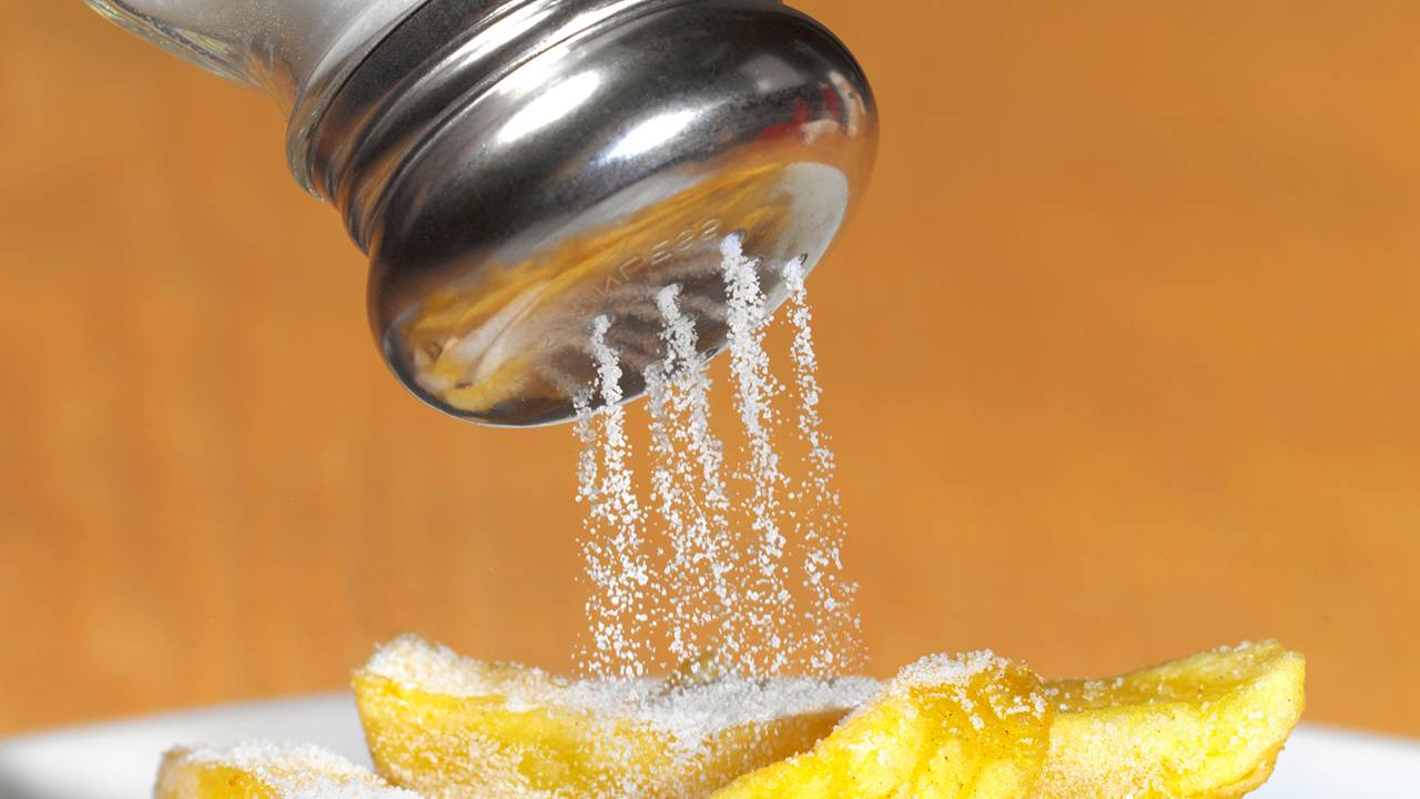 Salt shaker sees battery potential