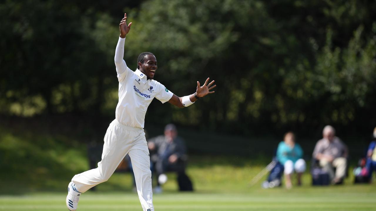 Jofra Archer took 6-27 against a second string county side.