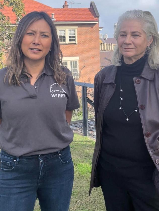 Eliana Leopold and Councillor Nicola Grieve spoke to the <i>Wentworth Courier</i> outside council chambers. Photo: Bianca Healey.