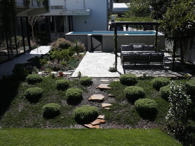 Textures: one of the garden spaces. Picture: Sohan Hayes