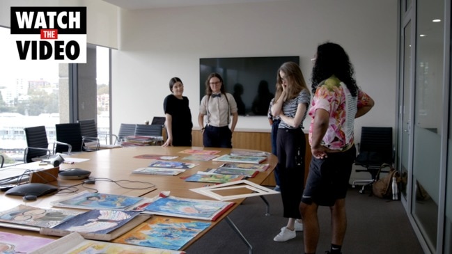 Behind the scenes of judging at 2021 Young Archies competition at the Art Gallery of NSW