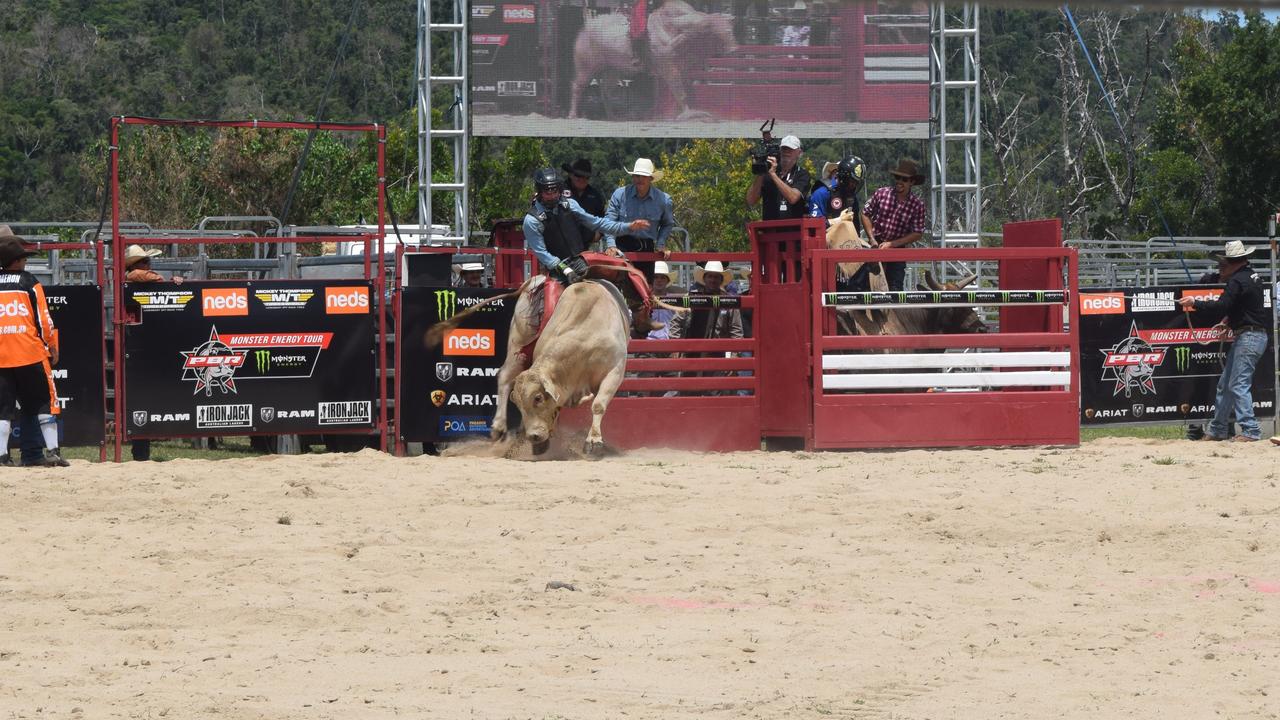 Jack Keats at the PBR Airlie Beach Invitational. Picture: Laura Thomas